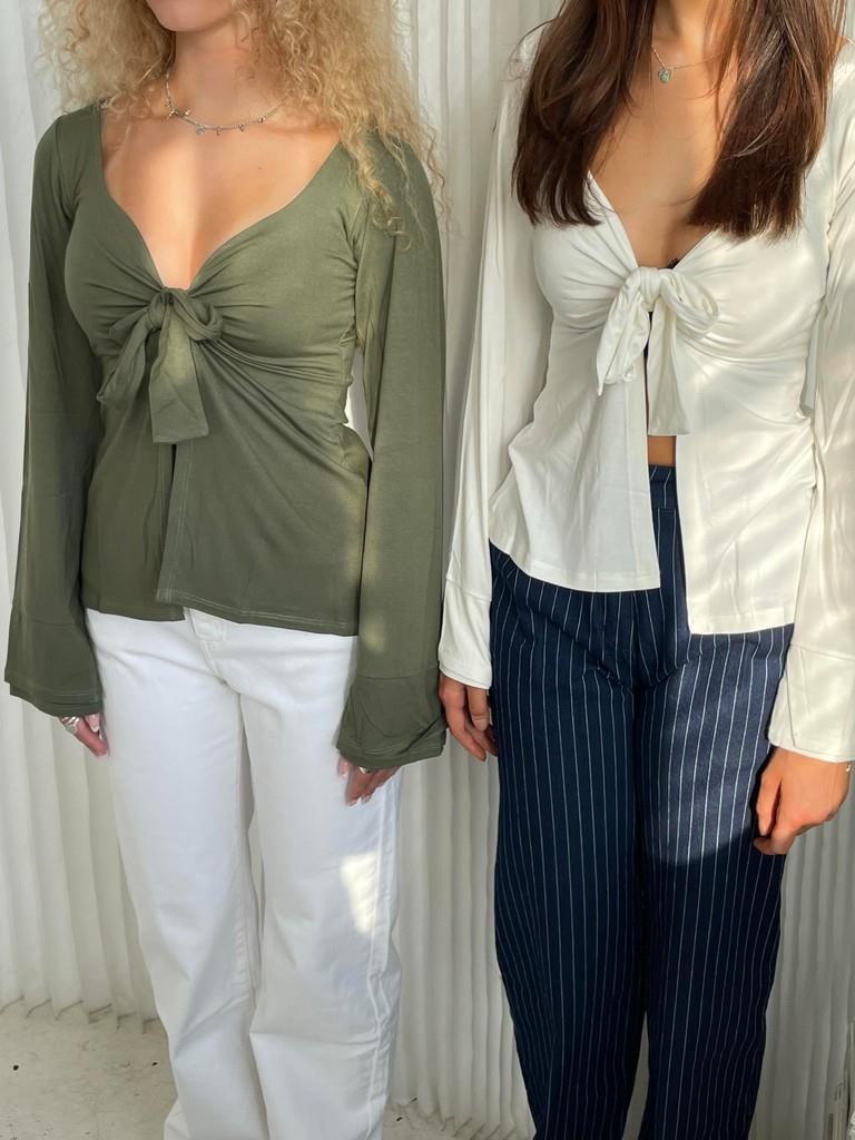 Maddy Blouse - Khaki