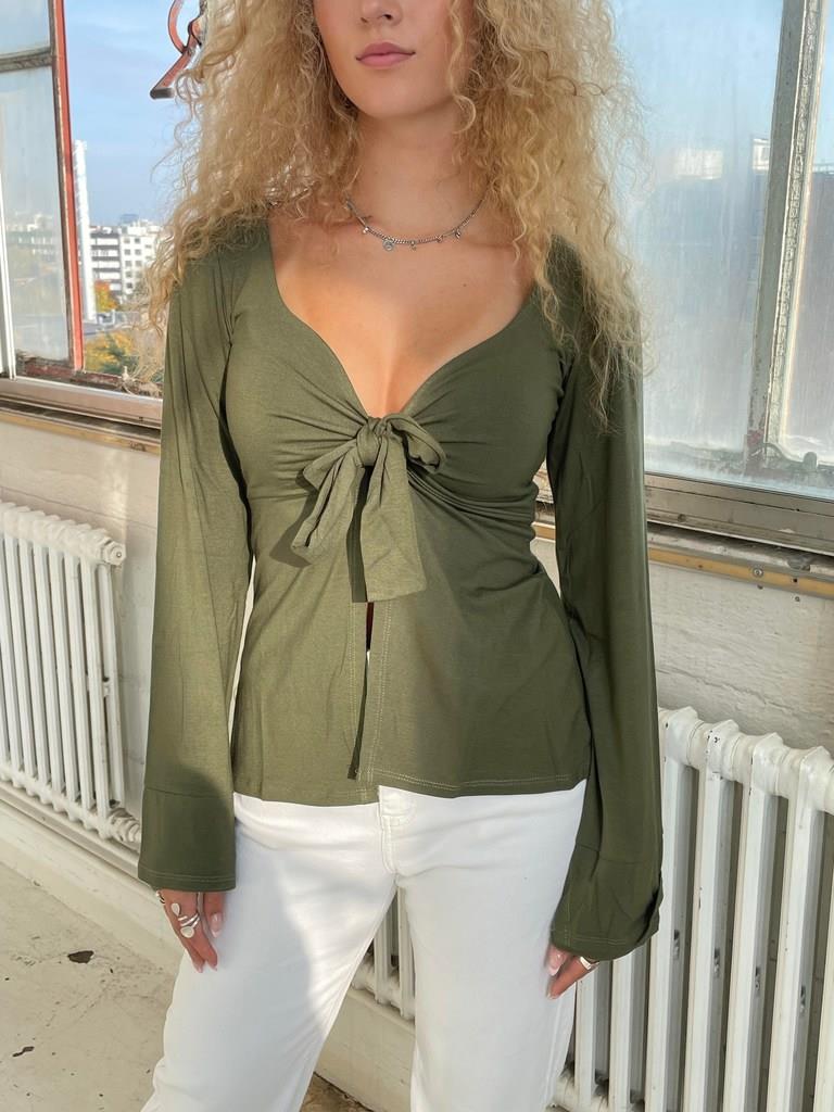 Maddy Blouse - Khaki